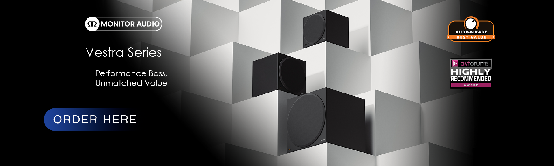 Monitor Audio Vestra Series Subwoofers